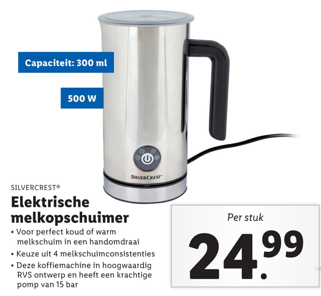 Ariete Vintage melkopschuimer, groen