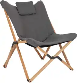 Bol.com Bo-Camp - Urban Outdoor - Relaxstoel - Wembley - L - Nika - Grijs aanbieding