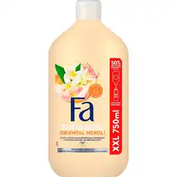 Kruidvat Fa Energising Oriental Neroli Shower Cream & Foam Bath aanbieding