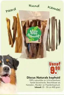 Discus Discus Naturals kophuid aanbieding