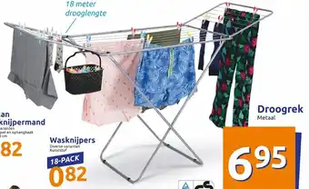 Action Droogrek aanbieding