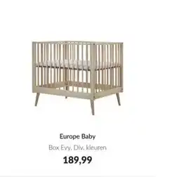 Babypark Europe Baby aanbieding