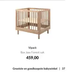 Babypark Vipack aanbieding