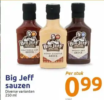 Action Big Jeff Sauzen 250ml aanbieding