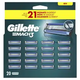 Kruidvat Gillette Mach3 Scheermesjes aanbieding