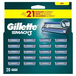Kruidvat Gillette Mach3 Scheermesjes aanbieding