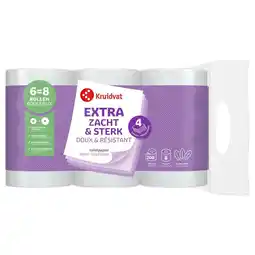 Kruidvat Kruidvat Extra Zacht & Sterk 4-Laags Toiletpapier aanbieding