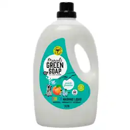 Kruidvat Marcel's Green Soap Perzik & Jasmijn Color Wasmiddel aanbieding