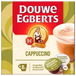 Kruidvat Douwe Egberts Cappuccino Koffiecapsules aanbieding