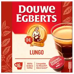Kruidvat Douwe Egberts Lungo Koffiecapsules aanbieding