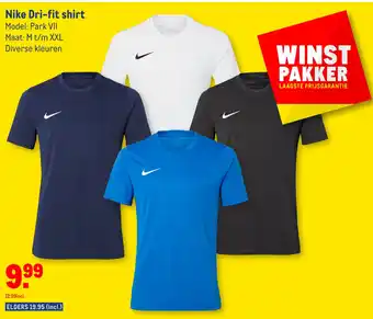 Makro Nike Dri-fit shirt Model: Park VII| aanbieding