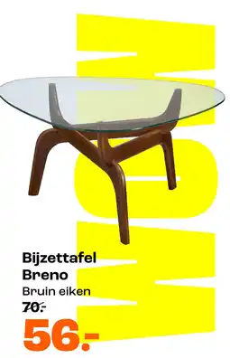 Kwantum Bijzettafel Breno aanbieding