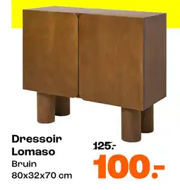 Kwantum Dressoir Lomaso Bruin aanbieding