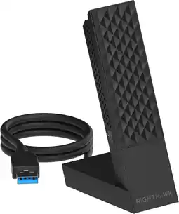Coolblue Netgear Nighthawk A9000 - BE6500 Wifi 7 tri-band USB Adapter aanbieding