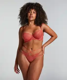 Hunkemoller Hunkemöller String Amala Rood aanbieding