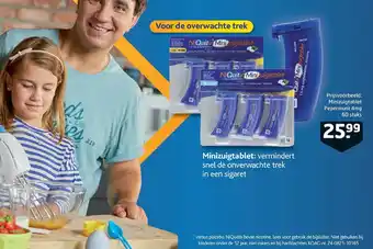Trekpleister Minizuigtablet Pepermunt 4mg 60 stuks aanbieding