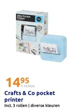 Action Crafts & Co pocket printer aanbieding