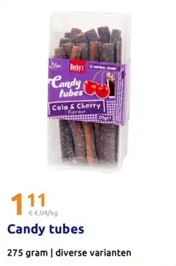 Action Candy tubes aanbieding