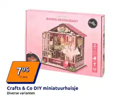 Action Crafts & Co DIY miniatuurhuisje aanbieding
