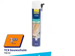 Action TCX bouwschuim aanbieding