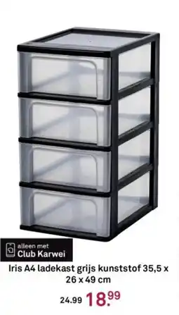 Karwei Iris A4 aanbieding