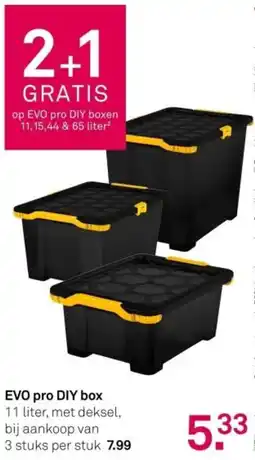 Karwei EVO pro DIY box aanbieding