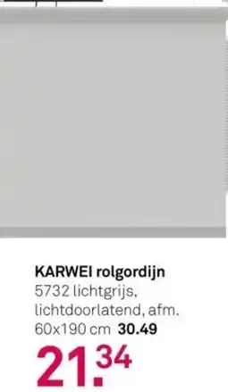 Karwei Karwei rolgordijn aanbieding