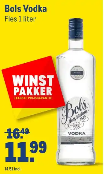 Makro Bols Vodka aanbieding