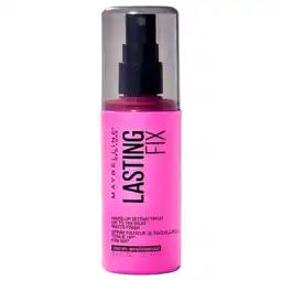 Trekpleister Maybelline New York Lasting Fix Make-up Setting Spray aanbieding