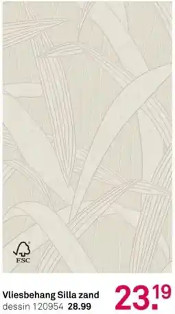 Karwei Vliesbehang Silla zand aanbieding