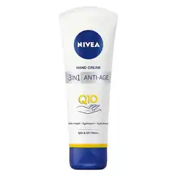 Trekpleister NIVEA Q10 3-in-1 Anti-Age Handcrème aanbieding