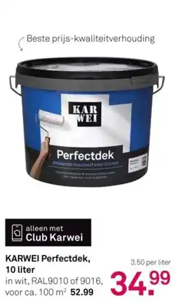 Karwei Karwei perfectdek aanbieding