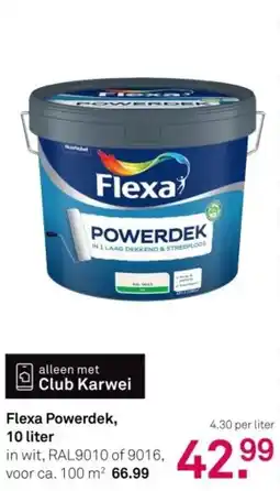 Karwei Flexa Powerdek aanbieding