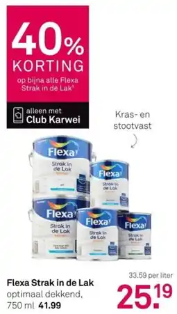 Karwei Flexa Strak in de Lak aanbieding