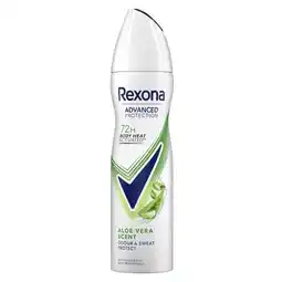 Trekpleister Rexona Women Advanced Protection Aloë Vera Antitranspirant Spray aanbieding