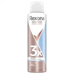Trekpleister Rexona Maximum Protection Clean Scent Antitranspirant Spray aanbieding