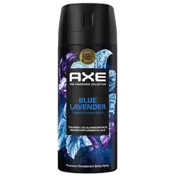 Trekpleister Axe Fine Fragrance Blue Lavender Deodorant Bodyspray aanbieding
