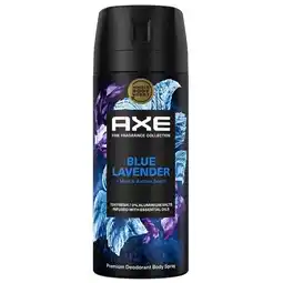 Trekpleister Axe Fine Fragrance Blue Lavender Deodorant Bodyspray aanbieding