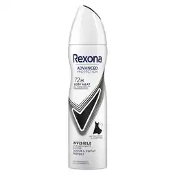 Trekpleister Rexona Women Advanced Protection Invisible Antitranspirant Spray aanbieding