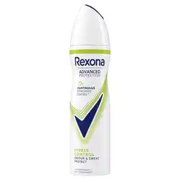 Trekpleister Rexona Women Stress Control Antitranspirant Spray aanbieding