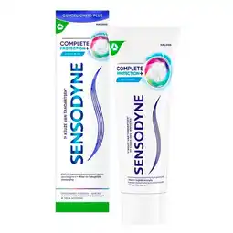 Trekpleister Sensodyne Complete Protection+ Cool Mint Tandpasta aanbieding