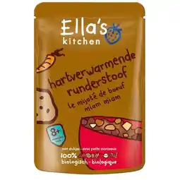 Trekpleister Ella's Kitchen Organic 8M+ Bio Hartverwarmende Runderstoof aanbieding