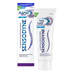 Trekpleister Sensodyne Rapid Relief Tandpasta aanbieding