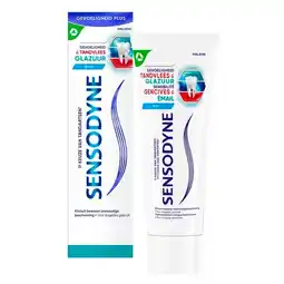 Trekpleister Sensodyne Gevoeligheid, Tandvlees & Glazuur Mint Tandpasta aanbieding