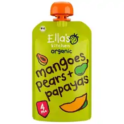 Trekpleister Ella's Kitchen 4+M Mango Peer Papaya aanbieding