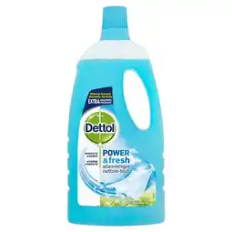 Trekpleister Dettol Power & Fresh Katoenfris Allesreininger aanbieding