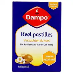 Trekpleister Dampo Keelpastilles aanbieding