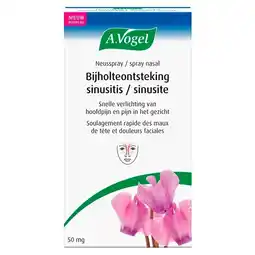 Trekpleister A. Vogel Bijholteontsteking Neusspray aanbieding