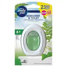 Trekpleister Ambi Pur Ochtenddauw Badkamer & Toilet Luchtverfrisser aanbieding