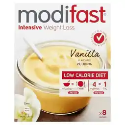 Trekpleister Modifast Vanilla Pudding aanbieding
